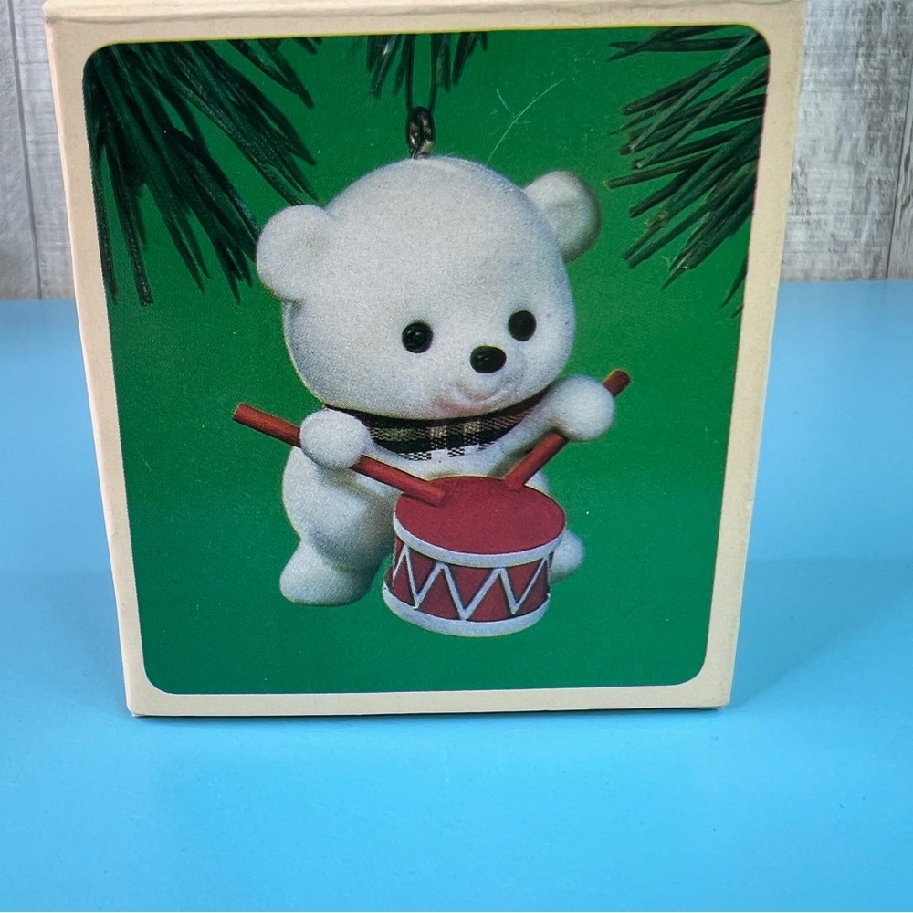 Hallmark Keepsake Ornament Polar Bear Drummer 1984